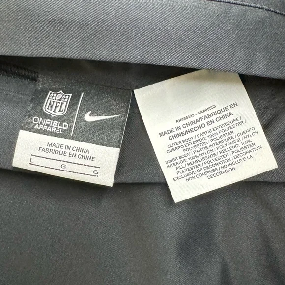 Onfield Apparel NFL Steelers Reversible Jacket Size L - Picture 7 of 11